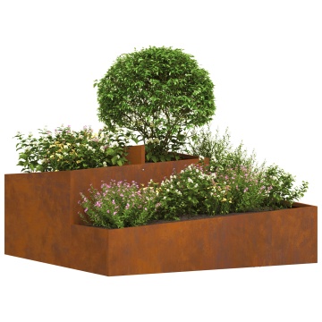 Ghivece & Plantatoare Oțel corten Mare Rezistent Ghiveci metalic - Img 3
