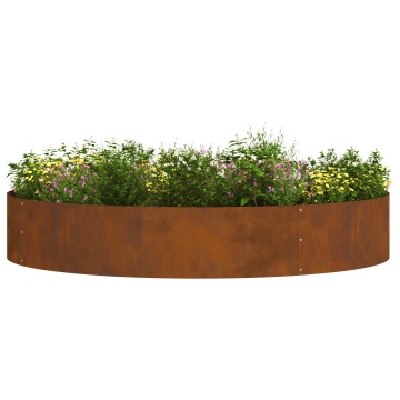 Ghiveci din Oțel Corten Oțel Corten Mare Durabil - Img 3