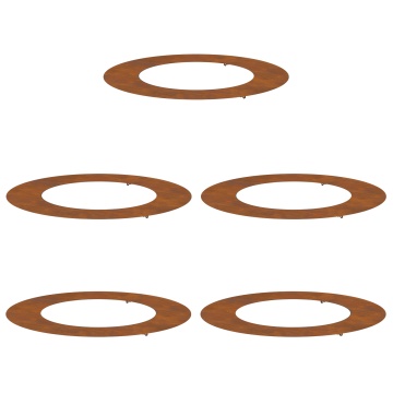 Ghiveci din oțel Corten Oțel Corten Mare Inlays Decorative - Img 2