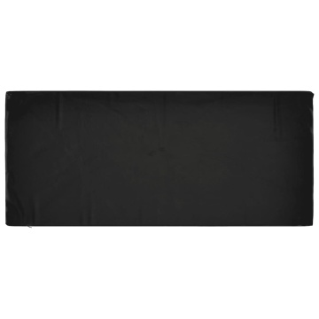 Husă mobilier de grădină, 8 ocheți 125x55x75 cm dreptunghiulară - Img 5