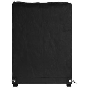 Husă mobilier de grădină, 8 ocheți 125x55x75 cm dreptunghiulară - Img 8