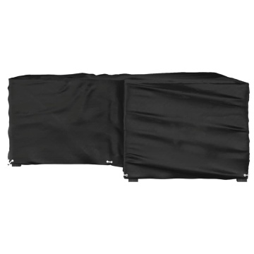Husă mobilier de grădină în formă de L 16 ocheți, 215x215x70 cm - Img 4