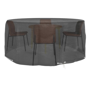 Huse mobilier de grădină, 2 buc., 10 ocheți, rotund, Ø230x90 cm - Img 2
