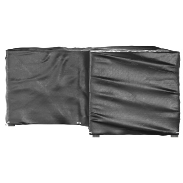 Huse mobilier de grădină în formă de L 12 ocheți, 185x185x90 cm - Img 4