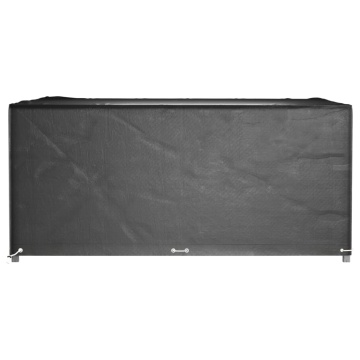 Huse mobilier grădină, 2 buc, 16 ocheți, 250x250x90 cm, pătrat - Img 3