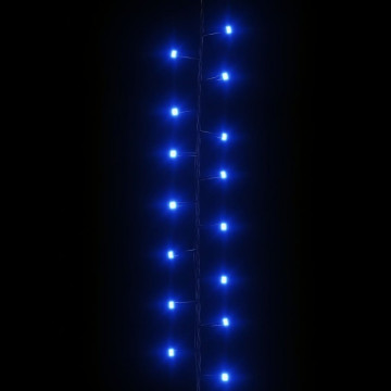 Instalație compactă cu 2000 LED-uri, albastru, 20 m, PVC - Img 4