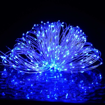 Instalație cu 300 LED-uri, albastru, 30 m - Img 3