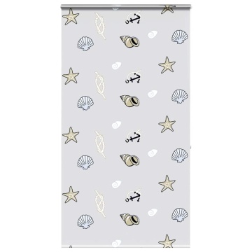 Jaluză cu role de duș cu casetă 120x240cm lățime material 116cm - Img 1