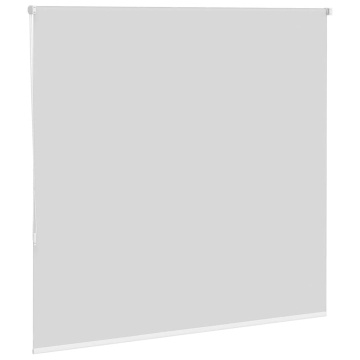 Jaluză cu role opace alb 160x150 cm lățime material 156,6 cm - Img 4