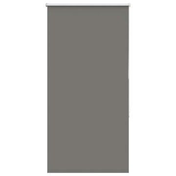 Jaluză cu role opace gri 85x130 cm lățime material 80,7 cm - Img 2