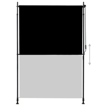 Jaluzea tip rulou de exterior, antracit, 150 x 270 cm - Img 3