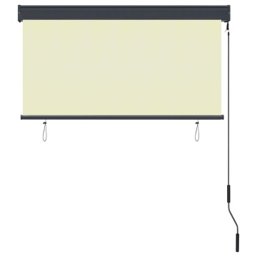 Jaluzea tip rulou de exterior, crem, 120 x 250 cm - Img 4