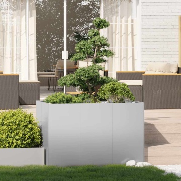 Jardinieră 120x80x80 cm oțel galvanizat - Img 3