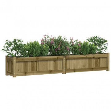 Jardiniere de gradina , 2 buc., lemn de pin impregnat - Img 3