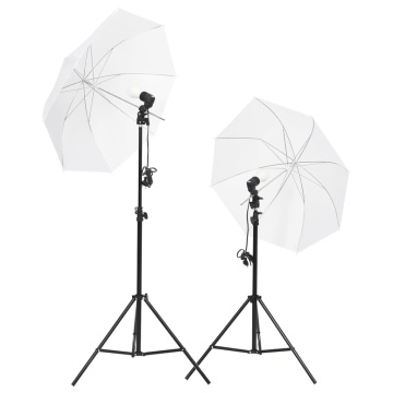 Kit studio foto cu set de lumină și fundal - Img 2