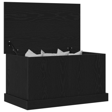 Ladă de depozitare, stejar negru, 70x40x38 cm, lemn prelucrat - Img 3