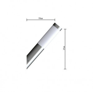 Lampă RVS rezistentă la apă pentru interior și exterior 6 x 36 cm - Img 8