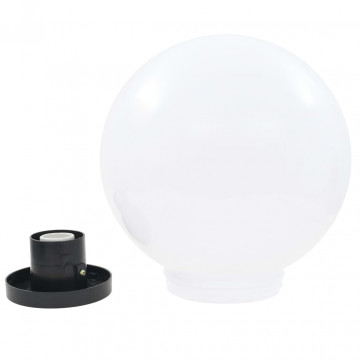 Lămpi bol cu LED, 2 buc, sferice, 30 cm, PMMA - Img 6