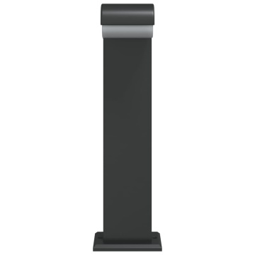 Lămpi exterioare de podea 3 buc. negru 50 cm aluminiu turnat - Img 4