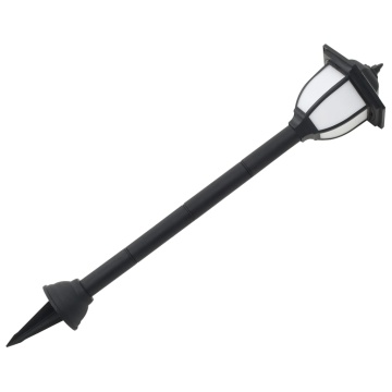 Lămpi solare de exterior cu LED, 6 buc., negru - Img 5