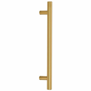 Mânere de dulap, 10 buc., auriu, 160 mm, oțel inoxidabil - Img 5
