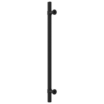 Mânere de dulap, 10 buc., negru, 224 mm, oțel inoxidabil - Img 6