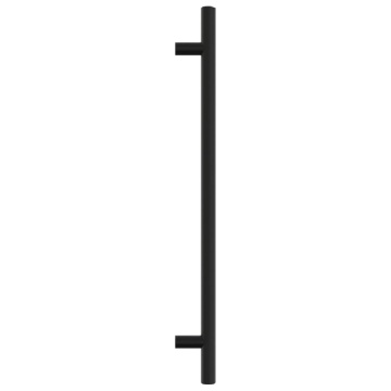 Mânere de dulap, 10 buc., negru, 224 mm, oțel inoxidabil - Img 5