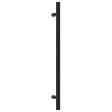 Mânere de dulap, 20 buc., negru, 224 mm, oțel inoxidabil - Img 3