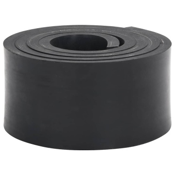 Margine de cauciuc pentru plug de zăpadă negru 200x8x1 cm - Img 1