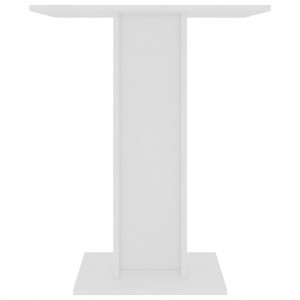 Masă de bistro, alb, 60 x 60 x 75 cm, PAL - Img 4