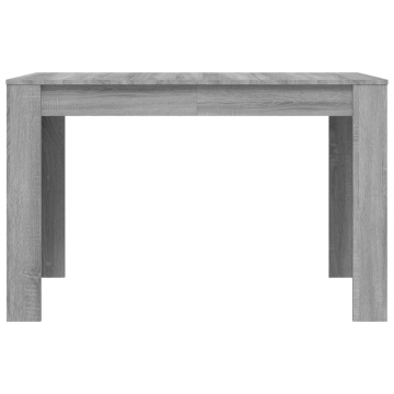 Masă de bucătărie, sonoma gri, 120x60x76 cm, lemn prelucrat - Img 4