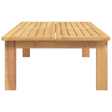 Masă de grădină, 100x60x30 cm, lemn masiv de acacia - Img 4