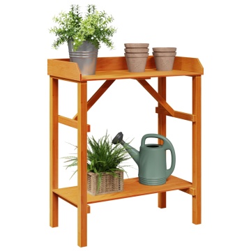 Masă de grădină pentru transplantat Acacia 75x40x90 cm Lemn masiv de pin - Img 3