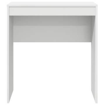 Masă de scris Alb Lemn prelucrat 70 x 40 x 76 cm Simplă - Img 4