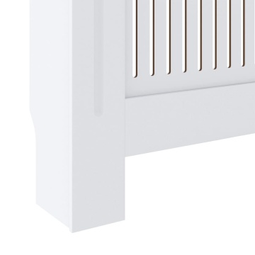 Mască pentru calorifer, alb, 205 cm, MDF - Img 6