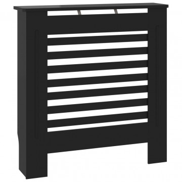 Mască pentru calorifer, negru, 78 cm, MDF - Img 2