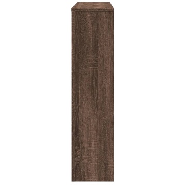 Mască pentru calorifer stejar maro 149x20x82 cm lemn prelucrat - Img 4
