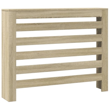 Mască pentru calorifer stejar sonoma 104x20x82cm lemn prelucrat - Img 2