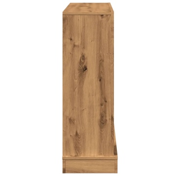 Mască șemineu, stejar artizanal, 100x30x87,5 cm, lemn prelucrat - Img 8