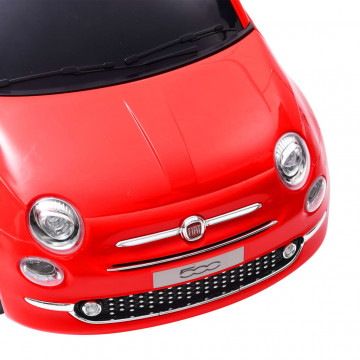 Mașină electrică pentru copii Fiat 500, roșu - Img 8