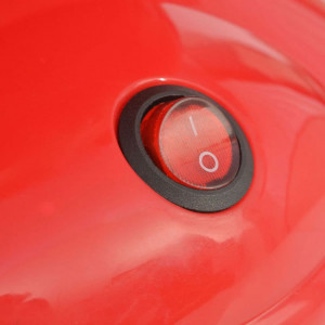 Mașină vată de zahăr 480 W roșie - Img 2