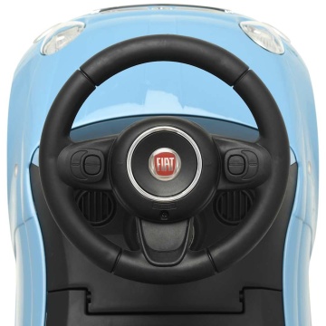 Mașinuță fără pedale Fiat 500 albastru - Img 6