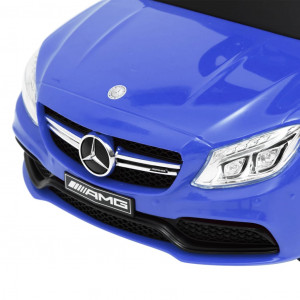 Mașinuță pentru primii pași Mercedes-Benz C63, albastru - Img 6
