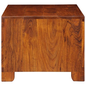 Măsuță de cafea, 90x50x40 cm, lemn masiv de acacia - Img 3