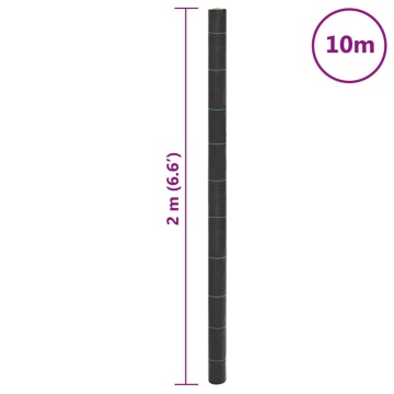 Membrană antiburuieni, negru, 2x10 m, PP - Img 7
