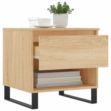 Mese de cafea 2 buc. stejar sonoma 50x46x50 cm lemn compozit - Img 4