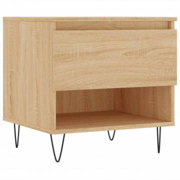 Mese de cafea 2 buc. stejar sonoma 50x46x50 cm lemn compozit - Img 8