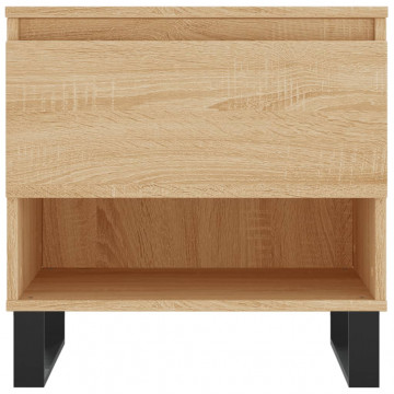 Mese de cafea 2 buc. stejar sonoma 50x46x50 cm lemn compozit - Img 5
