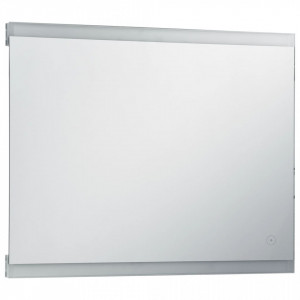 Oglindă cu LED de perete de baie cu senzor tactil, 80 x 60 cm - Img 3