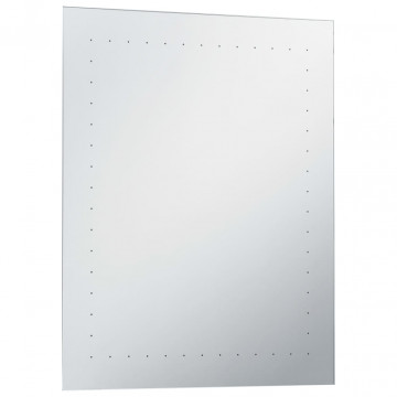 Oglindă cu LED de perete pentru baie, 50 x 60 cm - Img 3